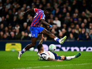 Glasner-Elf Crystal Palace gewinnt bei Tottenham 3:1