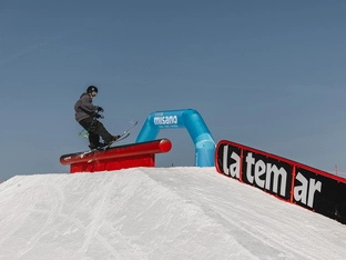 Südtiroler Sieg im Latemar Snowpark