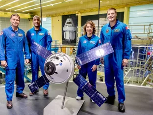 "Artemis 2"-Crew soll nach Mond-Flug zur Erde zurückkehren