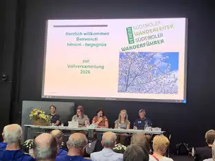 Vollversammlung des Vereins der Südtiroler Wanderleiter