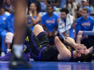 Doncic in NBA bei Lakers-Debakel gegen Oklahoma verletzt out