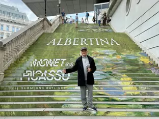 Albertina stellt Ottos Meisterwerke-Interventionen aus