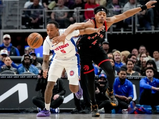 Toronto verliert in NBA in Detroit 116:127