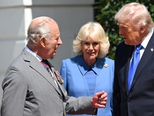 Charles und Camilla beenden US-Besuch