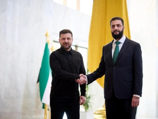 Selenskyj zum Austausch von Kriegserfahrungen in Syrien