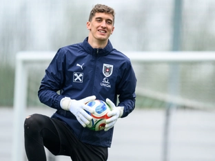 Neo-ÖFB-Teamgoalie Wiegele verlängert in Pilsen bis 2029