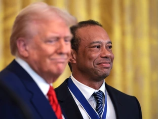 Tiger Woods telefonierte nach Unfall offenbar mit Trump