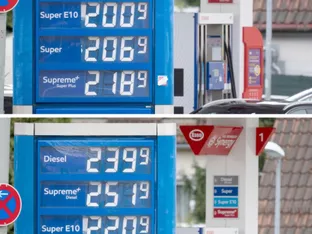 Neue deutsche Tankregel - Preissprung um knapp acht Cent