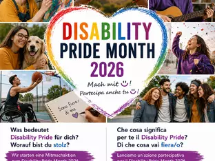 Online-Mitmachaktion im Disability Pride Month 2026