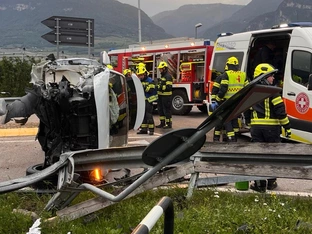 Verkehrsunfall in Tramin