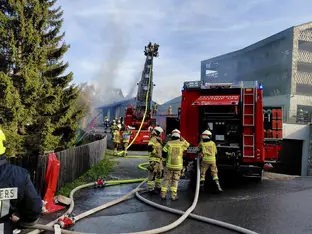 Stadelbrand durch rasches Eingreifen unter Kontrolle