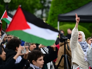 Einige Hundert demonstrierten gegen ESC-Teilnahme von Israel