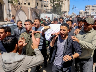 Palästinenser melden erneut Tote bei Angriff Israels in Gaza