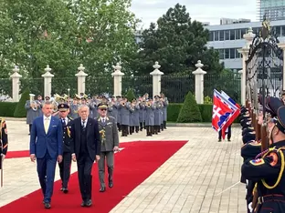 Van der Bellen begann Besuch in der Slowakei