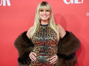 Heidi Klum erleidet Muskelfaserriss und bleibt locker