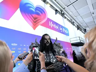 Maskierte ESC-Helden Lordi feiern Jubiläum in Wien