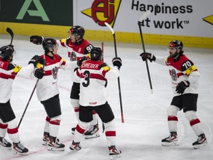 ÖEHV-Team setzt WM-Siegeslauf mit 3:1 gegen Lettland fort