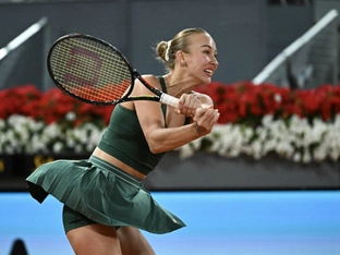 Potapova bei WTA-1000-Halbfinal-Premiere in Madrid out