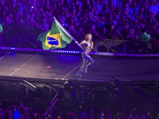 Shakira gab kostenlose Mega-Show an der Copacabana