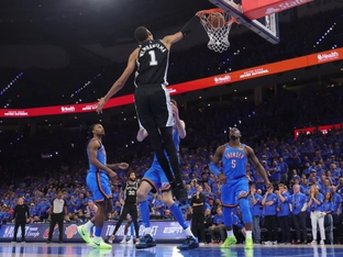 Wembanyama führt Spurs zum Auftaktsieg gegen Thunder