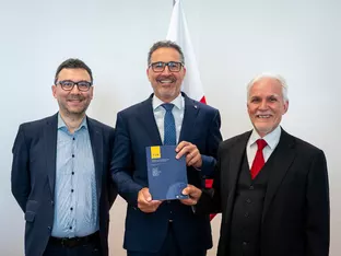 Vertretung des Volksgruppen-Instituts bei Landeshauptmann Kompatscher