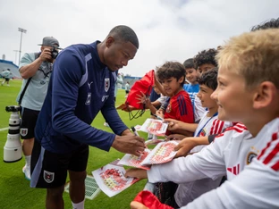 Erstes ÖFB-Training in Goleta vor 3.000 Schaulustigen