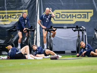 Arnautovic regeneriert im ÖFB-Training mit Startelf