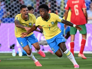 1:1 im Schlager zwischen Brasilien und Marokko