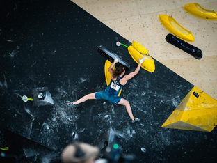 Intensives Wettkampfwochenende für Südtirols Sportkletterer