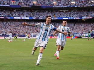 Argentinien besiegt bei Messis Rekordgala Algerien 3:0
