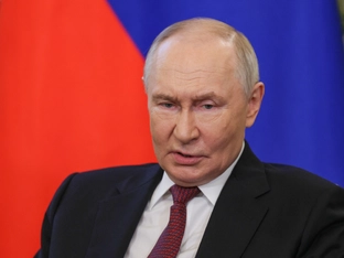 Putin hält Rede bei Wirtschaftsforum in St. Petersburg