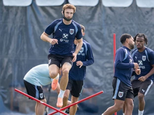 ÖFB-Abschlusstraining vor Argentinien-Spiel mit Posch