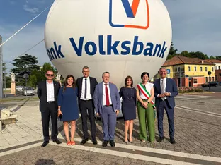Die Volksbank Filiale in Casale sul Sile feiert ihr 20-jähriges Bestehen