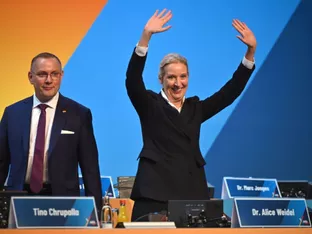 AfD-Parteitag endet mit Reden von Weidel und Chrupalla