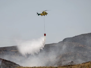 Flammen breiten sich bei Waldbrand in Spanien weiter aus