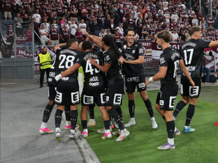 Sturm spaziert in 3. CL-Quali-Runde - 2:0-Sieg bei Hearts
