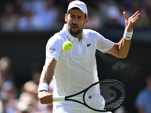 Sieg und Rekord für Djokovic im Wimbledon-Achtelfinale