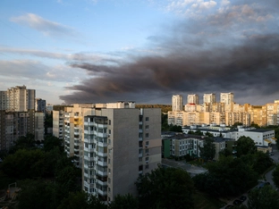 Mindestens ein Toter bei massivem Raketenangriff auf Kiew