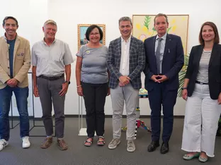 Antrittsbesuch des Vereins Südtiroler Wanderleiter beim HGV