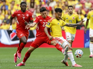 Schweiz dank Elfer-Glück gegen Kolumbien im WM-Viertelfinale