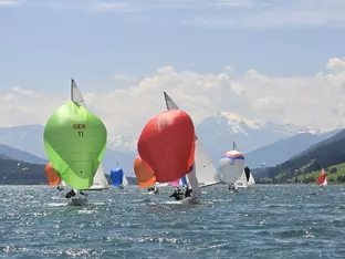 Internationaler Regattasommer am Reschensee