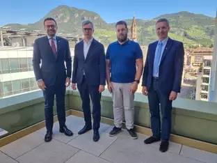 Wirtschaftsringspitze mit Wirtschaftslandesräten im Austausch
