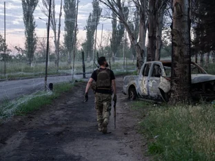 Selenskyj: Kämpfe um Kostjantyniwka im Donbass dauern an
