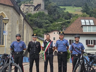 Streifendienst auf dem E-Bike