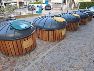 Neue Bioabfallcontainer in Brixen