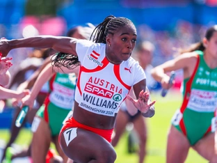ÖLV-Frauen-Sprintstaffel in Lausanne Vierte