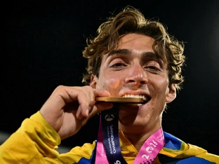 EM-Gold für Stabhochspringer Duplantis