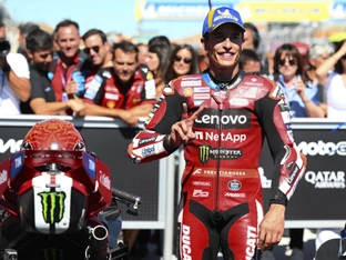 Marc Marquez Sprintsieger in Alcaniz