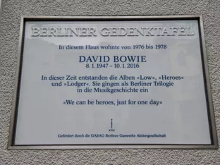 Vor 50 Jahre begann die Berliner Zeit von David Bowie