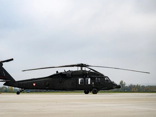 Bundesheerhelikopter bei 17 Waldbränden eingesetzt